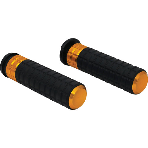Arlen Ness SpeedLiner Grips for Harley - Gold