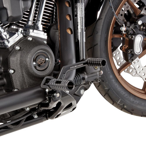 Arlen Ness Speedliner Brake Arm for 2018-2024 Harley Softail w/ Mids - Black
