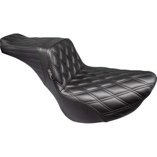 LePera Tailwhip Seat for 2018-2024 Harley Softail FXST/FXBB/FLSL - Double Diamond