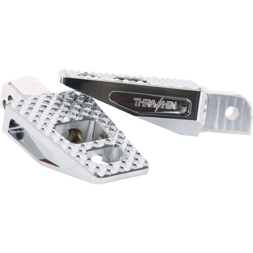 Thrashin Supply P-54 Foot Pegs for 2018-2023 Harley Softail - Chrome