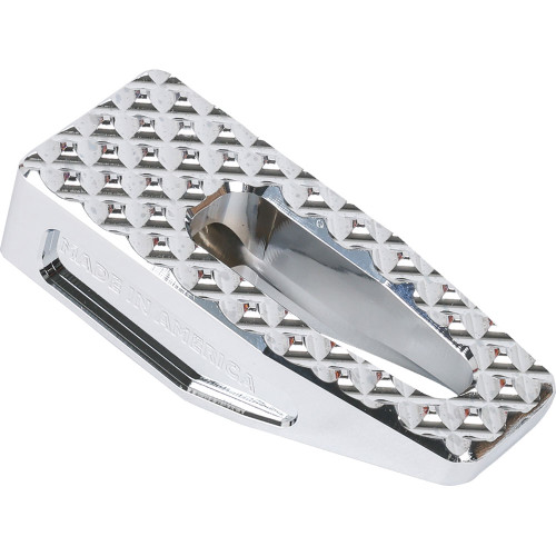 Thrashin Supply Chrome Adjustable P-54 Slim Brake Pedal for Thrashin Adj. Brake Arm