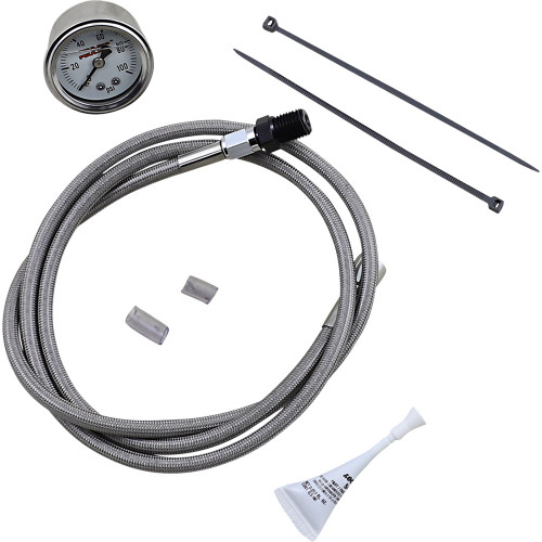 Feuling Remote Oil Gauge Kit for Harley M8