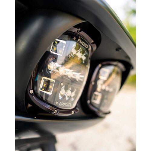 Rigid Industries Road Glide Headlight Kit for 2015-2023 Harley Road Glide