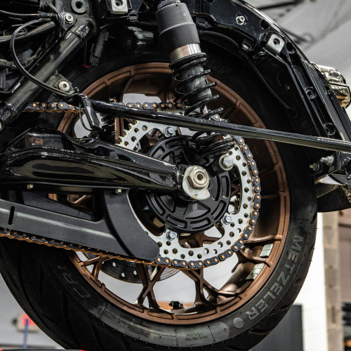 Arlen Ness Jagged Cush Chain Drive Conversion Kit for 2009-2024 Harley Touring