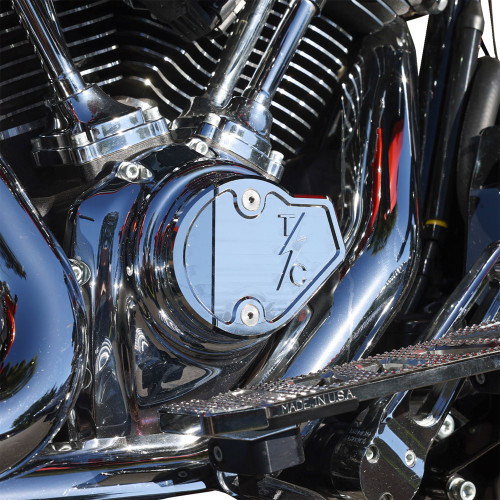 Thrashin Supply Cam Timer Cover for 2024 Harley Touring - Chrome