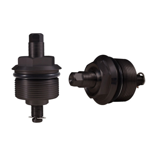 Speed Merchant 39mm Preload Adjusters for Harley - Black