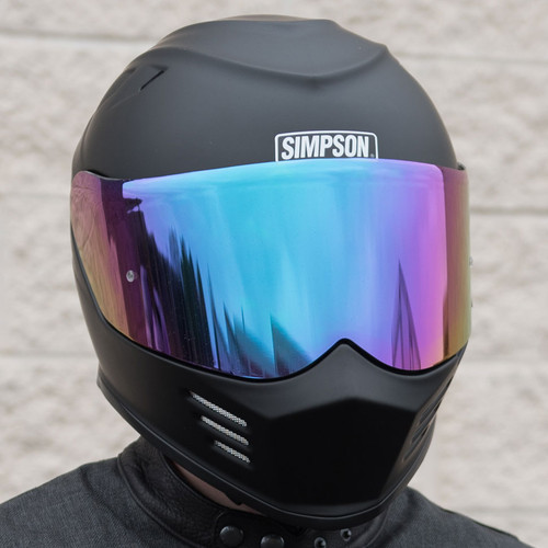 Simpson Ghost Bandit / Speed Bandit Face Shield - Iridium
