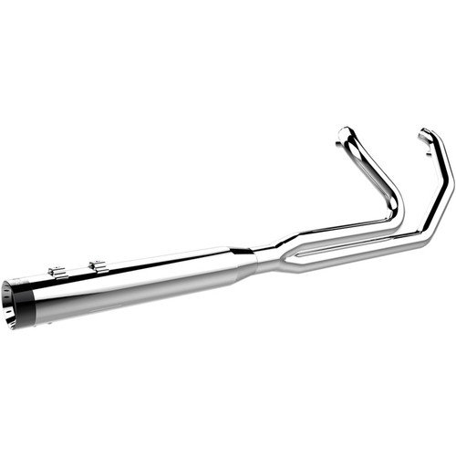 Khrome Werks 2-1 Exhaust with Two-Step Header Billet Tip for 2009-2016 Harley Touring - Chrome