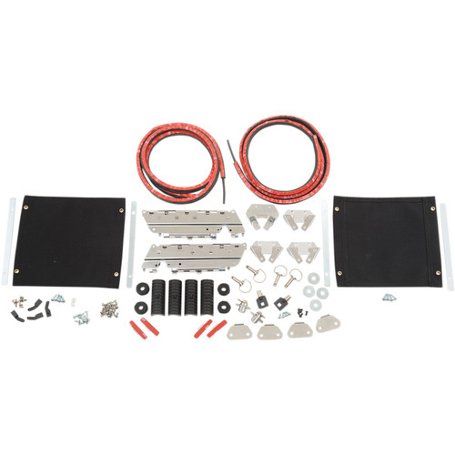 Drag Specialties Saddlebag Hardware Kit for 1993-2013 Harley Touring - OEM# 53710-93, 90682-93