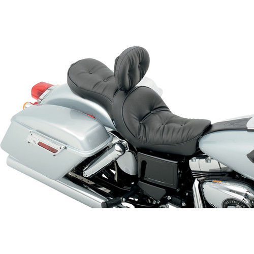 Drag Specialties Pillow Style EZ Glide II Large Driver Backrest