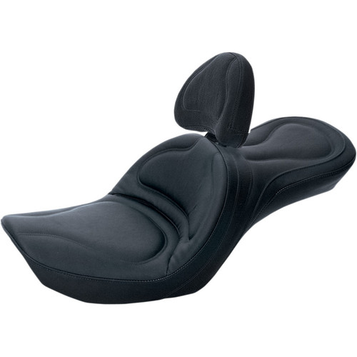 Saddlemen Explorer Seat with Driver Backrest for 2006-2017 Harley Dyna