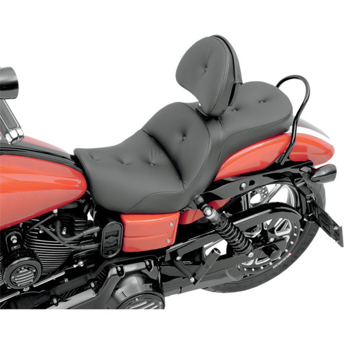 Saddlemen Explorer Road Sofa Seat with Backrest for 2006-2017 Harley Dyna