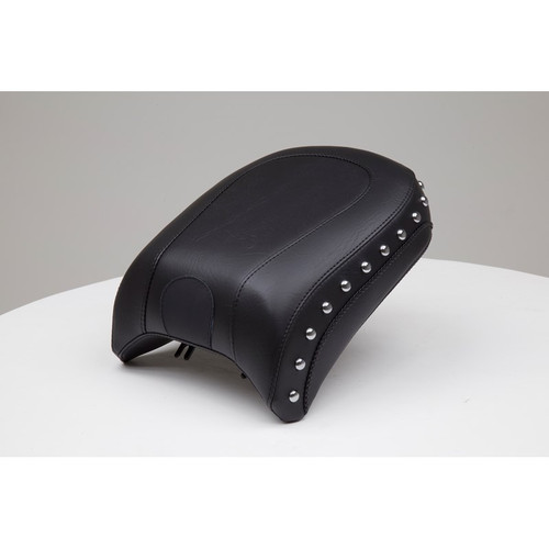 Mustang Wide Studded Passenger Seat for 2005-2017 Harley Softail Deluxe