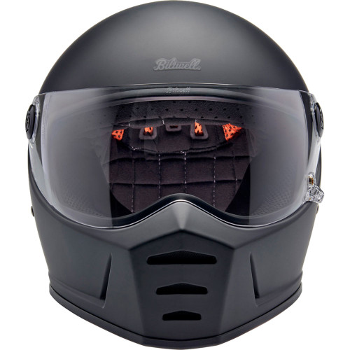 Biltwell Lane Splitter Helmet - Flat Black