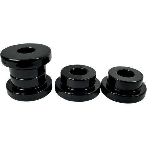 LA Choppers Solid Riser Bushings for Harley - Gloss Black