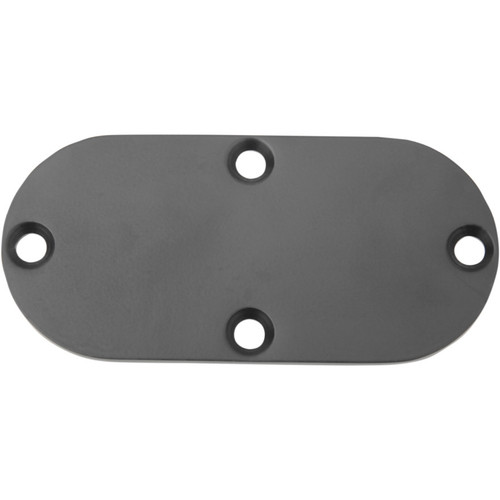 Drag Specialties Black Primary Chain Inspection Covers