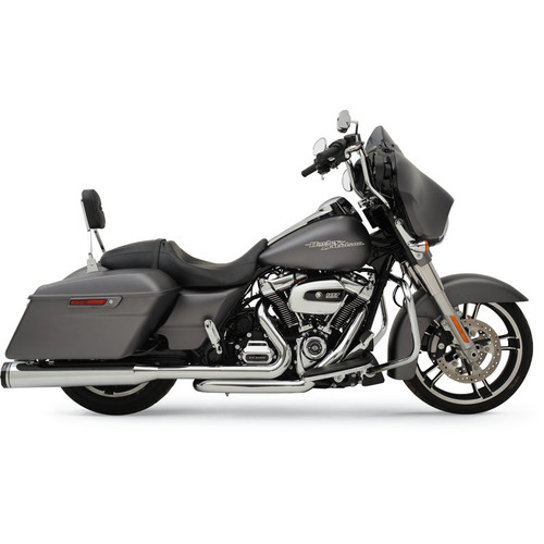 Khrome Werks 2-2 3-Step Dominator Exhaust for 2017-2024 Harley Touring - Chrome