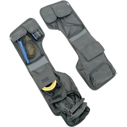 Saddlemen Saddlebag Lid Organizer Set 1993-2013 Harley FLHT Hard Saddlebags