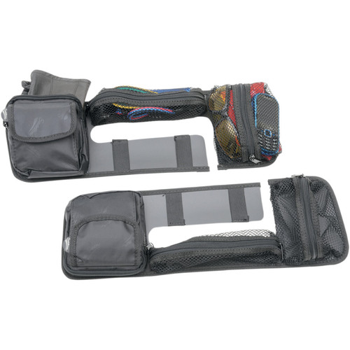 Saddlemen Saddlebag Lid Organizer Set 1993-2013 Harley FLHT Hard Saddlebags