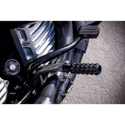 Roland Sands Traction Foot Pegs for Harley - Black