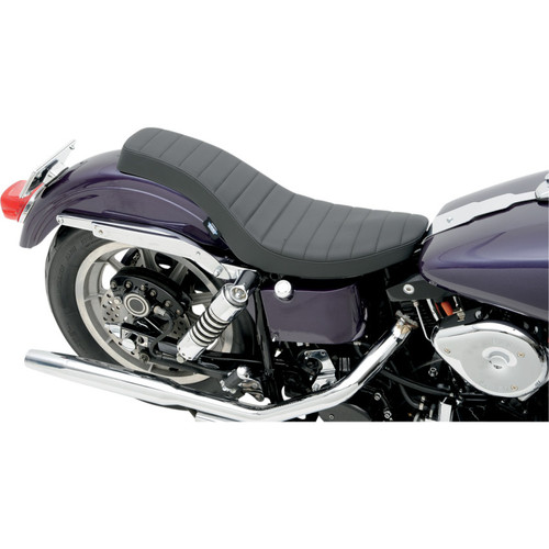 Drag Specialties Spoon-Style Seat for 1958-1984 Harley - Classic Stitch
