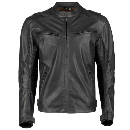 Speed and Strength Dark Horse Leather Motorcycle Jacket Black Get