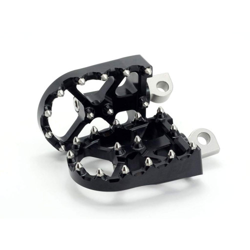 Flo Motorsports BMX Style Foot Pegs for Harley - Black