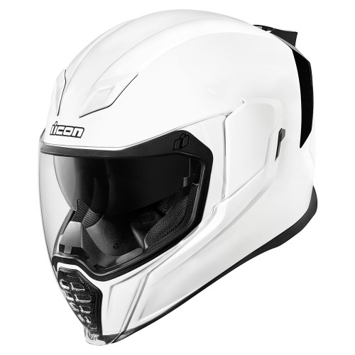 Icon Airflite Helmet - Gloss White