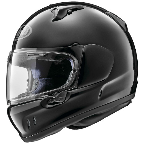 Arai DefiantX Motorcycle Helmet Black Get Lowered Cycles