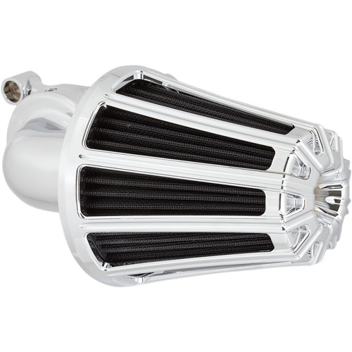 Arlen Ness 10-Gauge Monster Sucker Air Cleaner for 2017-2023 Harley Touring/Softails - Chrome
