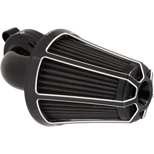 Arlen Ness Beveled Monster Sucker Air Cleaner for 2017-2023 Harley Touring/Softails - Black