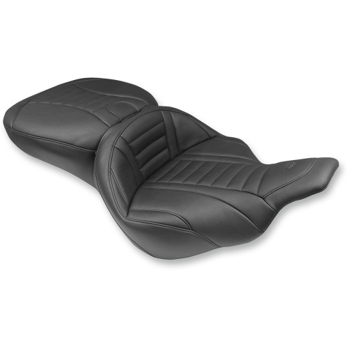 Mustang Super Touring Deluxe Seat for 1997-2007 Harley FLHT/FLTR