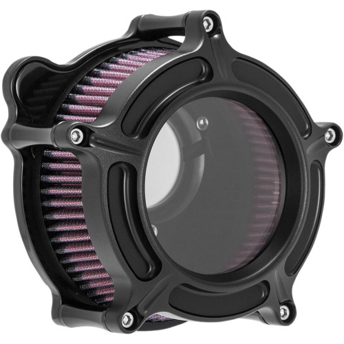 Roland Sands Clarion Air Cleaner for 1993-2017 Harley Big Twin Dual Cable - Black Ops