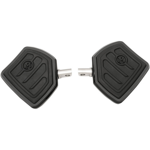 Performance Machine Contour Mini Floorboards Foot Pegs for Harley - Black