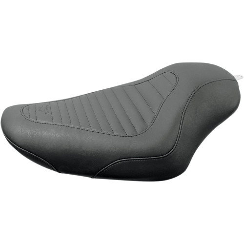 Mustang Tripper Solo Seat for 2004-2021 Harley Sportster XL - Tuck and Roll