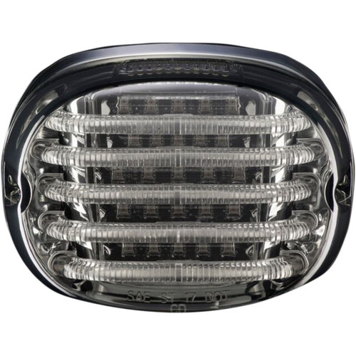 Custom Dynamics Probeam Squareback LED Tail Light for Harley - Smoke