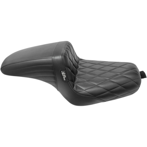 Le Pera Kickflip Seat for 2010-2022 Harley Sportster XL - Diamond Stitch