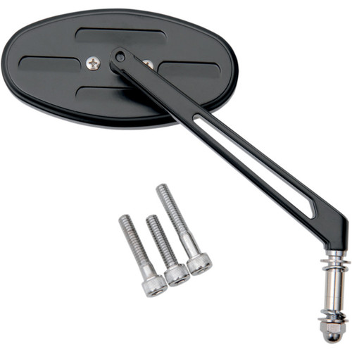 Drag Specialties Stealth I Mirror for Harley - Black