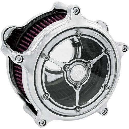 Roland Sands Clarity Air Cleaner for 2017-2020 Harley M8 Models - Chrome