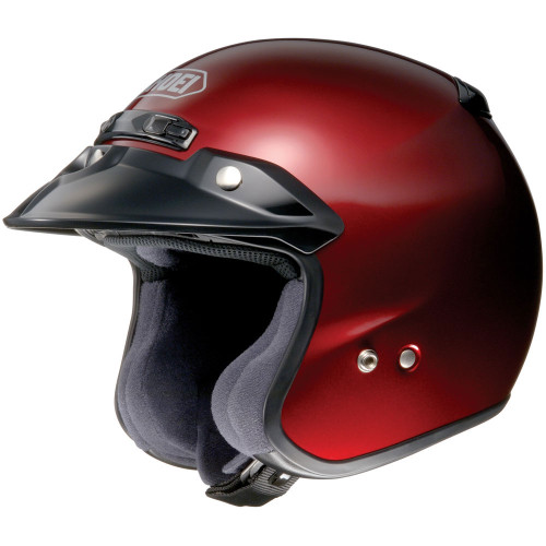 Shoei RJ Platinum-R Helmet - Wine Red