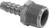 Reducing Male Insert Adapter MPT x  Hose - GRAY