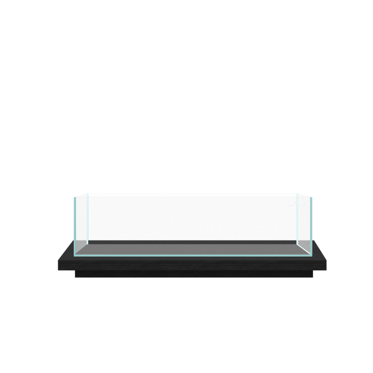 Tideline 3.2G Studio Bookshelf Pedestal - Black (19.8"x7.9"x1.5")