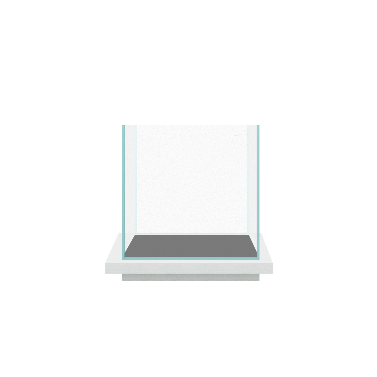 Tideline 4.1G Studio Cube Pedestal - White (11.9"x11.9"x1.5")