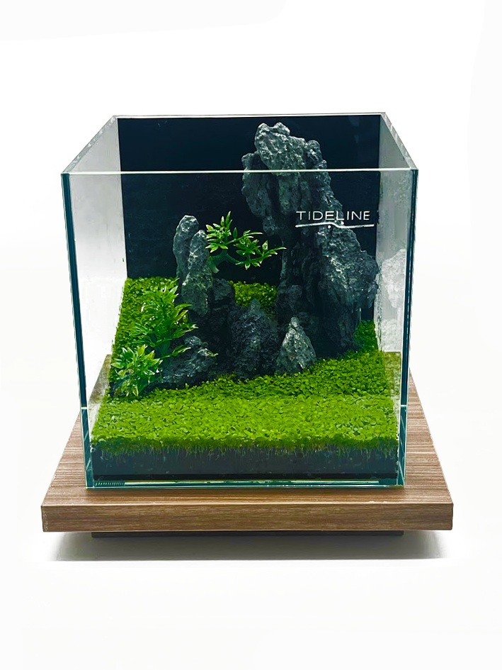 Tideline 7.1G Studio Cube Pedestal - Black (13.8"x13.8"x1.5")