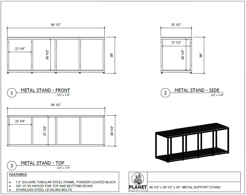 96" Metal Support Stands *LOCAL ONLY, NO OUT OF STATE SHIPPING/Price Match Guarantee*
