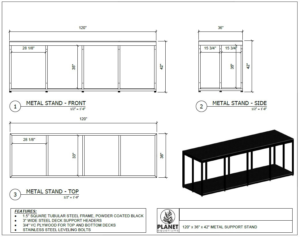 120" Metal Support Stands *LOCAL ONLY, NO OUT OF STATE SHIPPING/Price Match Guarantee*