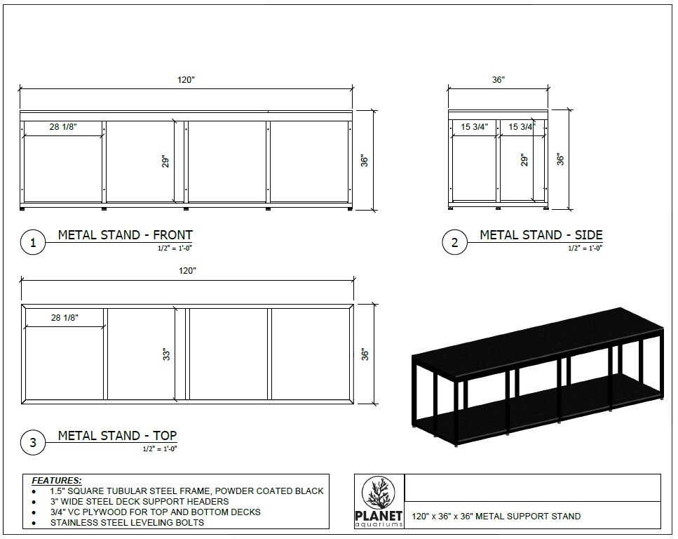 120" Metal Support Stands *LOCAL ONLY, NO OUT OF STATE SHIPPING/Price Match Guarantee*