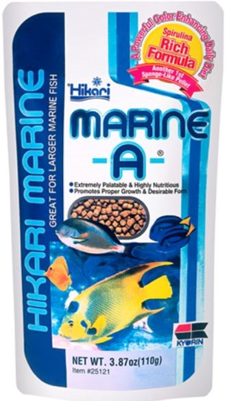 HIKARI 3.87 oz Marine A Pellet Fish Food