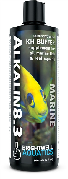 Brightwell Alkalin8.3 - Liquid pH Buffer & Alkalinity(KH)-Builder 500mL