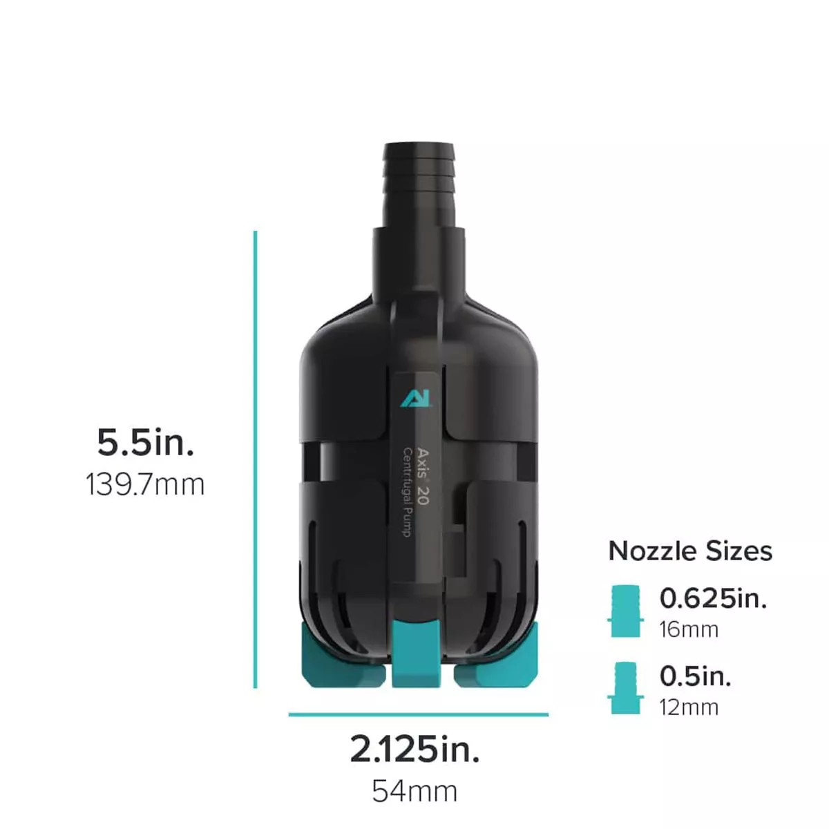 AQUAILLUMINATION Axis 20 Centrifugal Pump (185 GPH)